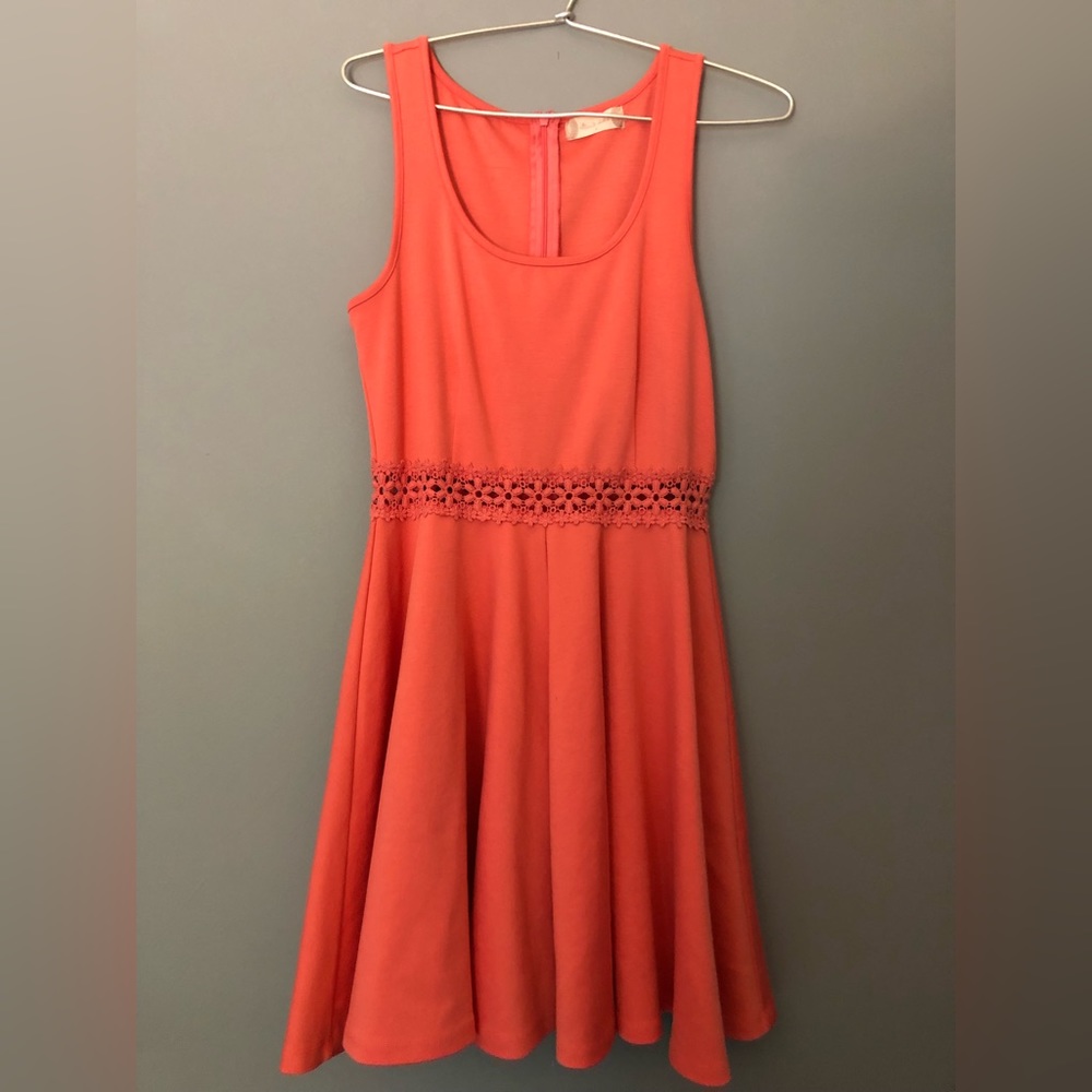 Altar’d State Size Small Sleeveless Dress Coral